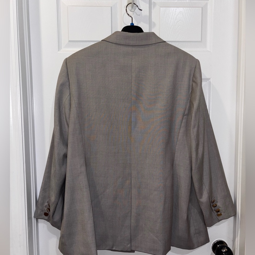 BEAUTIFUL Calvin Klein PLUS BLAZER 22W - Picture 3 of 10